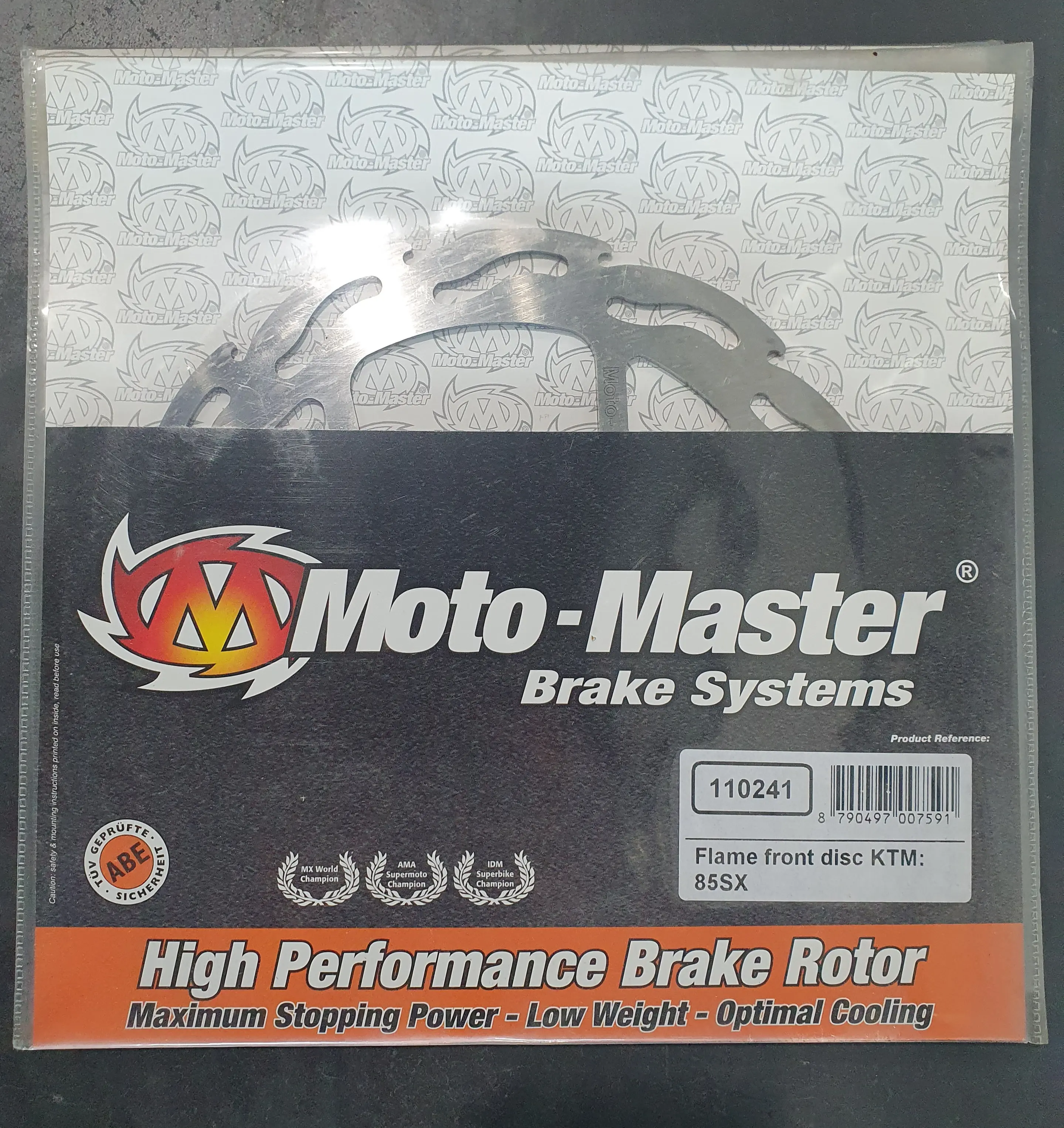 [110241 selling out] Moto-Master : Flame MX disc | Fixed | Front | KTM: SX85  selling out