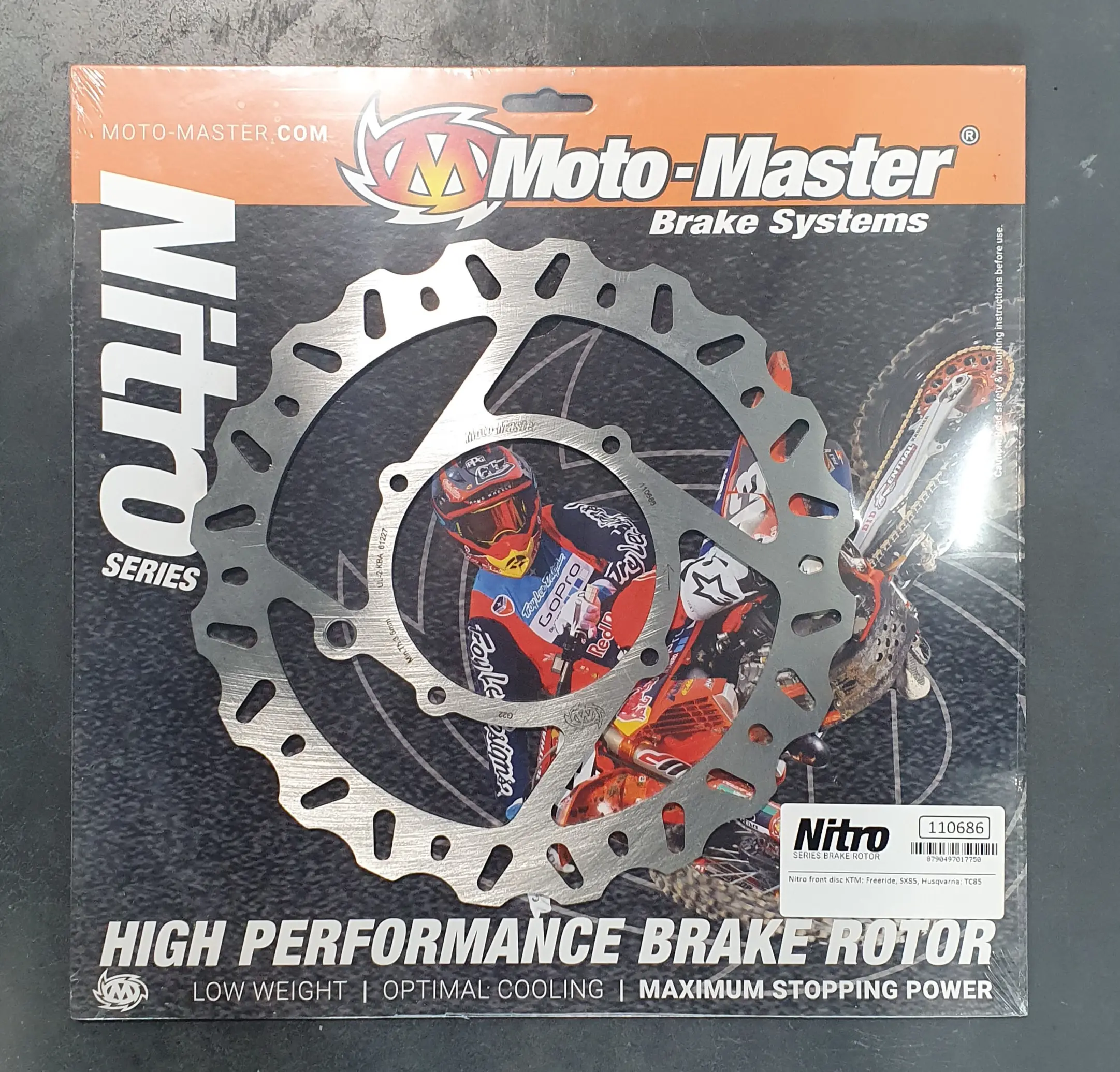 [110686 Selling Out] Moto-Master : Nitro MX disc | Fixed | Front | KTM: Freeride, SX85, Husqvarna: TC85 Selling Out