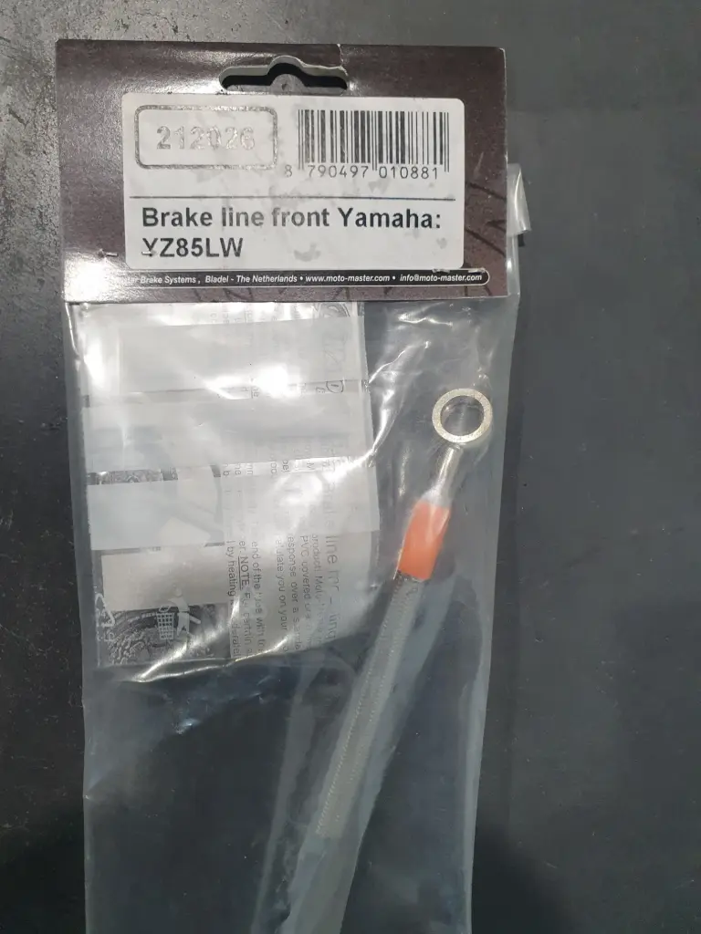Moto-Master : Brake line | Front | OEM | Yamaha: YZ85LW  Old packaging Orange Label