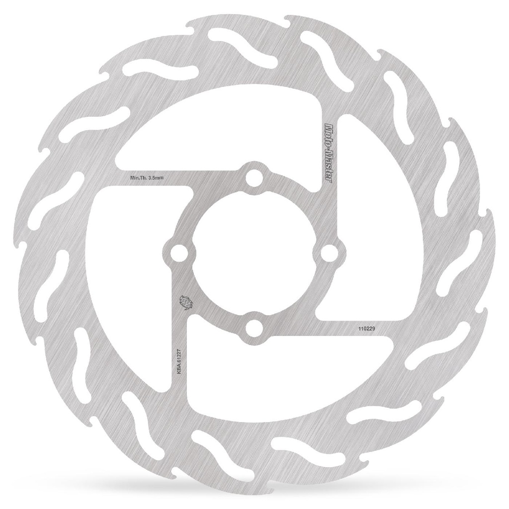 Moto-Master :  Flame rear disc Yamaha: Warrior YFM350