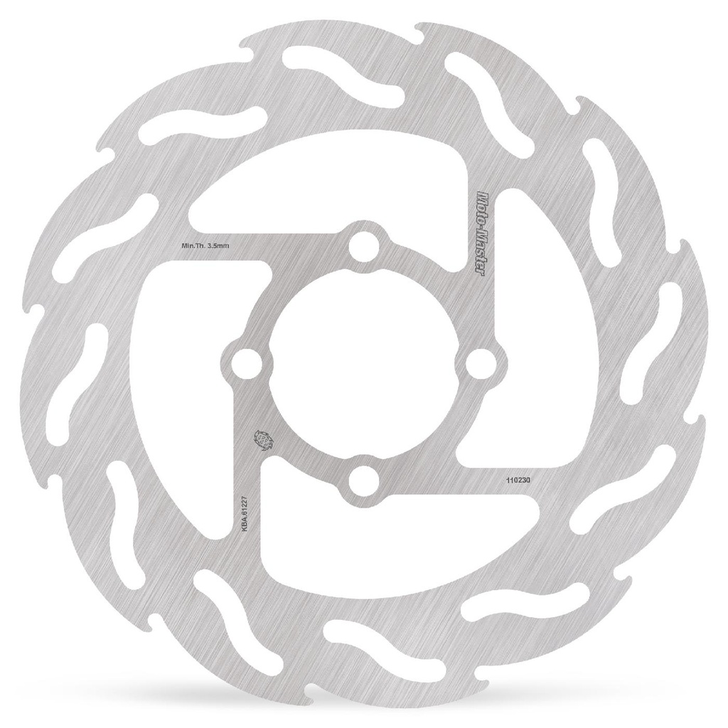 Moto-Master: Flame ATV disc | Fixed | Rear | Yamaha: YFM250R/350R, YFZ450