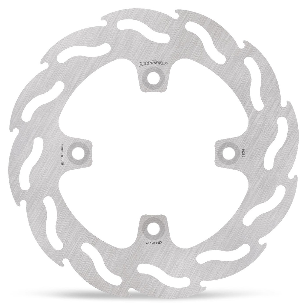Moto-Master : Flame ATV disc | Fixed | Rear | Bombardier: DS650