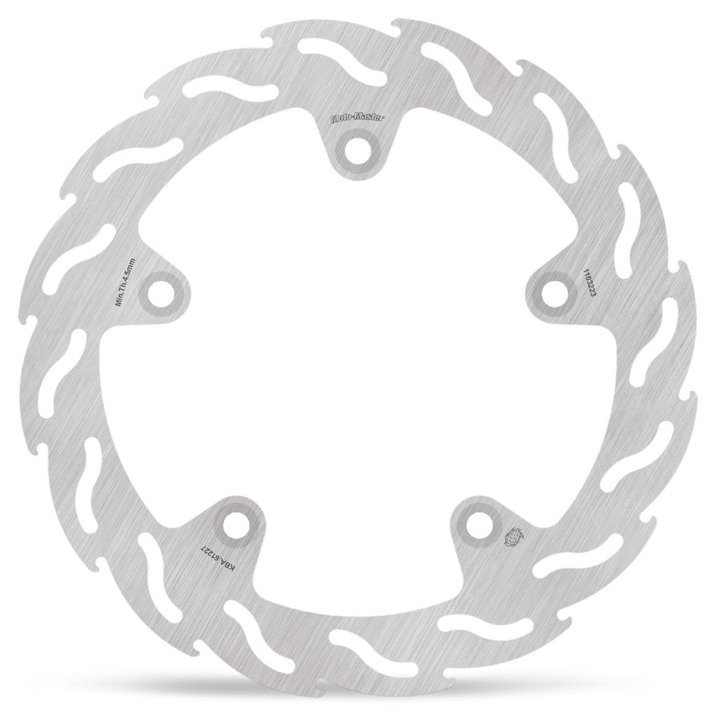 Moto-Master : Flame Road disc | Fixed | Rear | BMW: R1200 GS-R-RT-S-ST, K1200 R-S, HP2