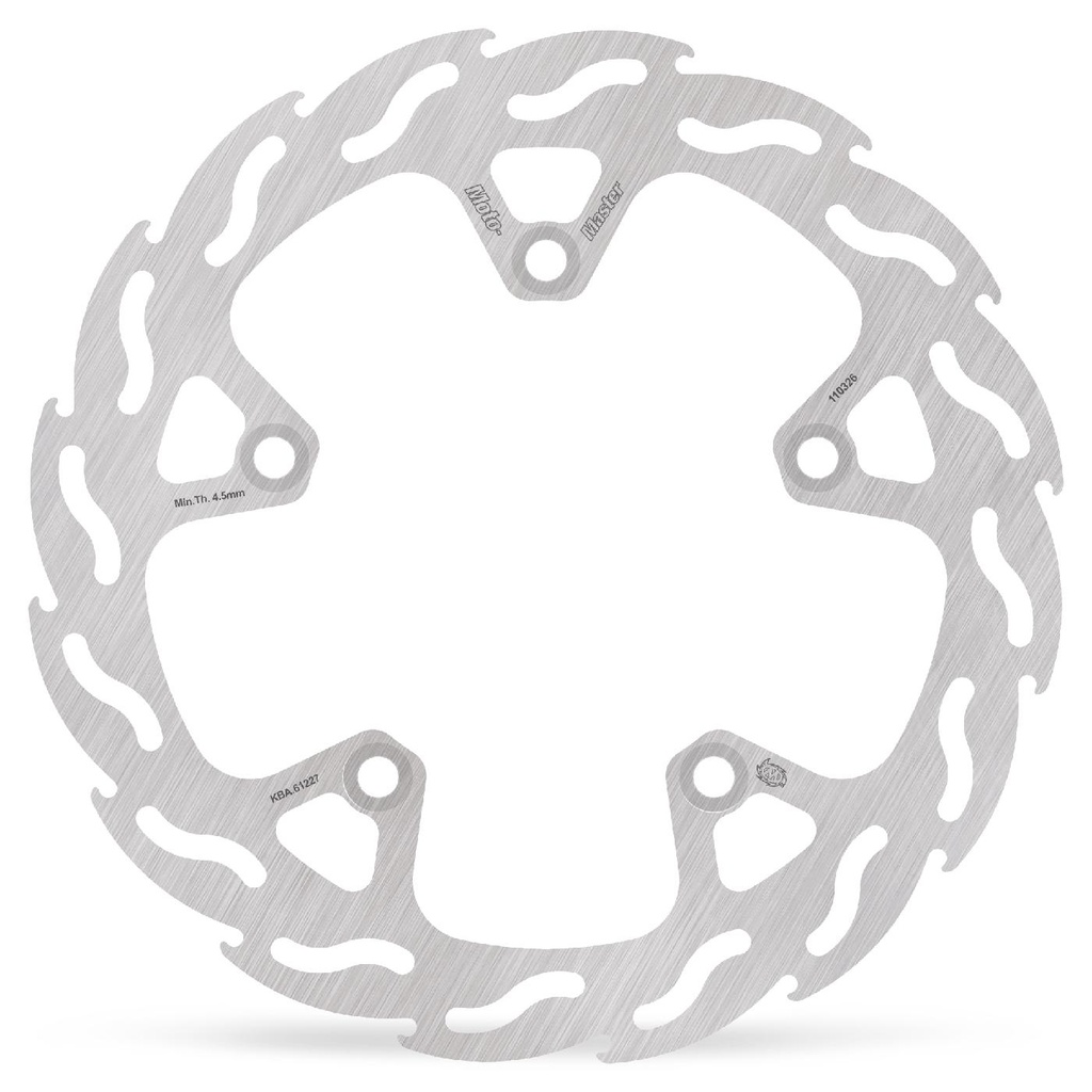 Moto-Master : Flame Scooter disc | Fixed | Front | Left | Suzuki: AN250/400/650 Burgman