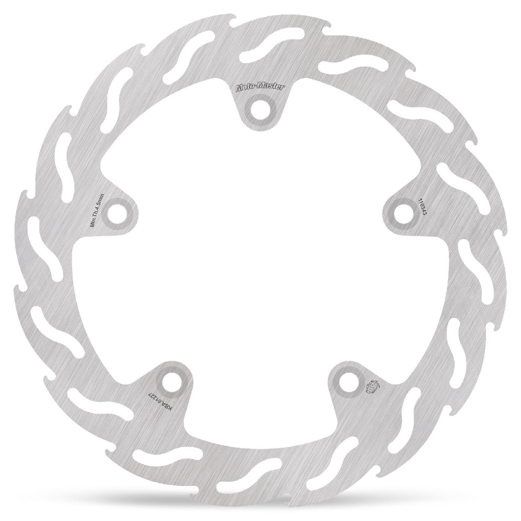 Moto-Master: Flame Road disc | Fixed | Rear | BMW: F650GS, F800GS/R, K1300R/S