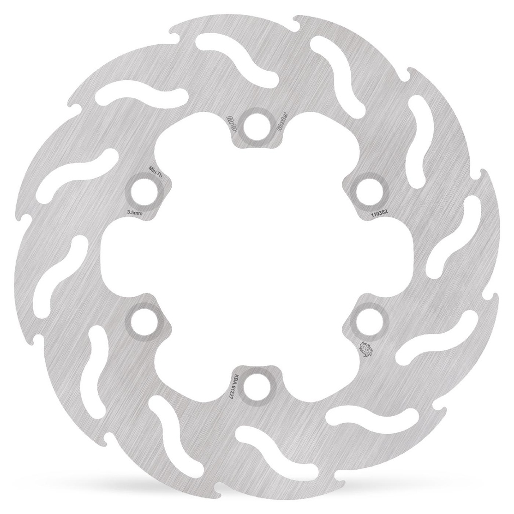 Moto-Master : Flame Road disc | Fixed | Rear | Kawasaki: D-Tracker 125, KLX125