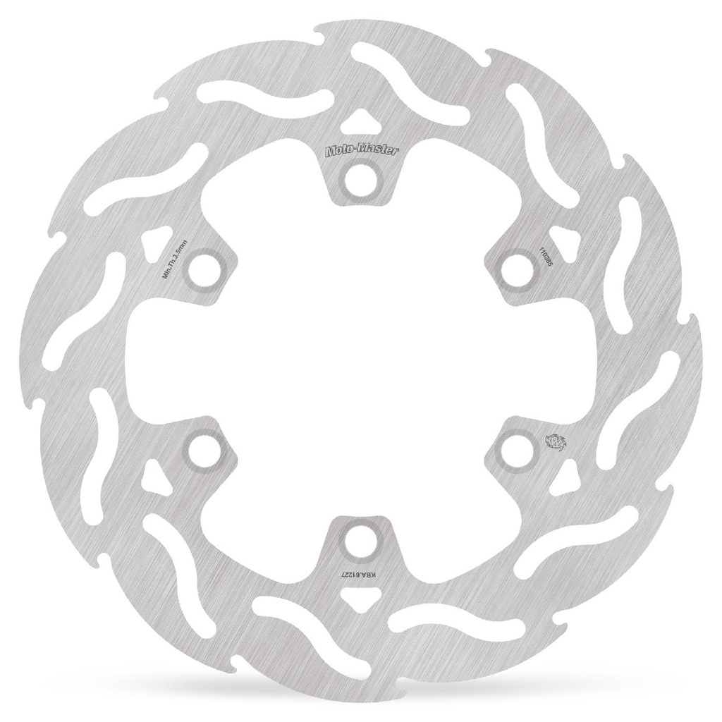 Moto-Master : Flame MX disc | Fixed | Rear | Kawasaki: KDX125/200/250