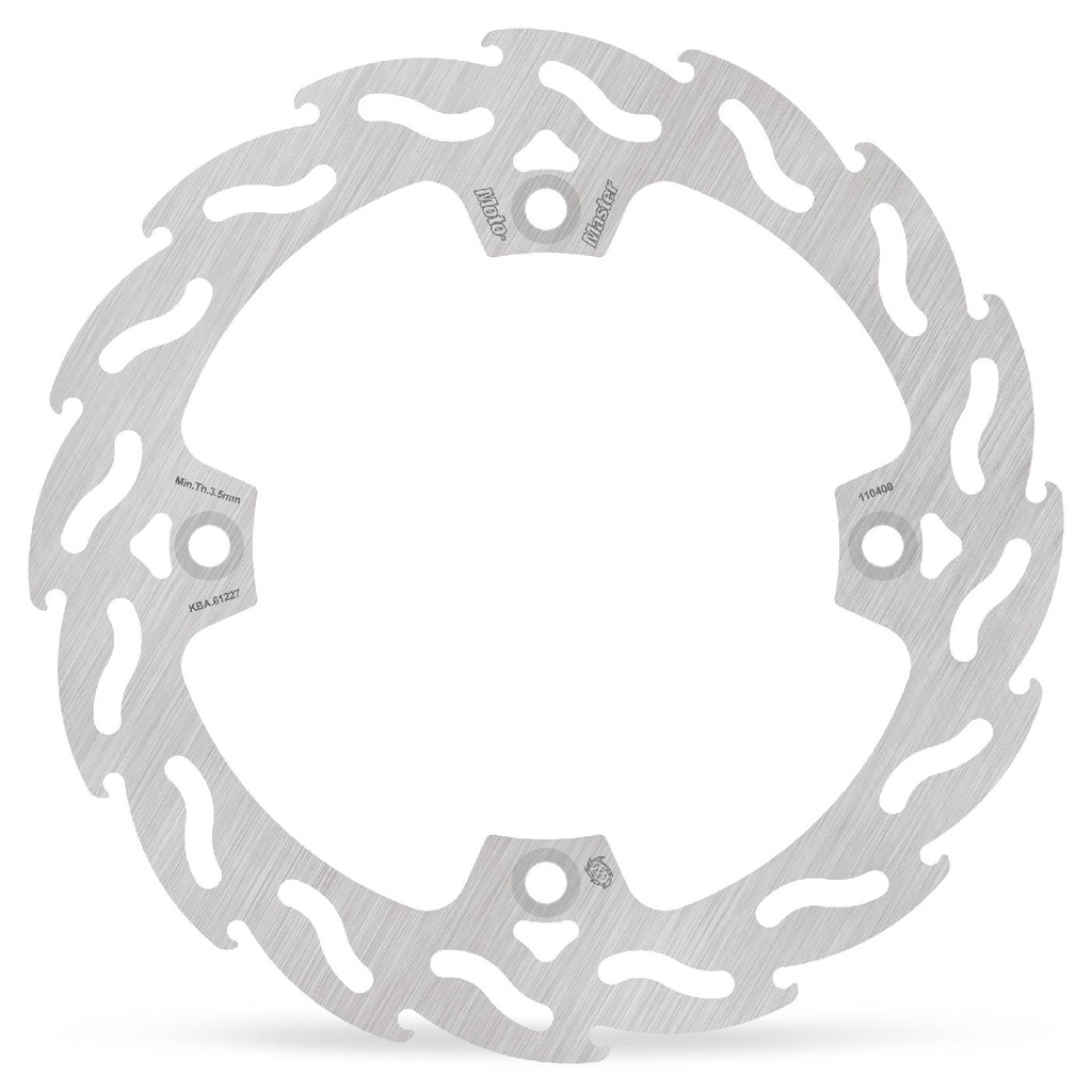 Moto-Master : Flame Road disc | Fixed | Front | Right | Honda: XLV650/650 Transalp, NX650, XR650L