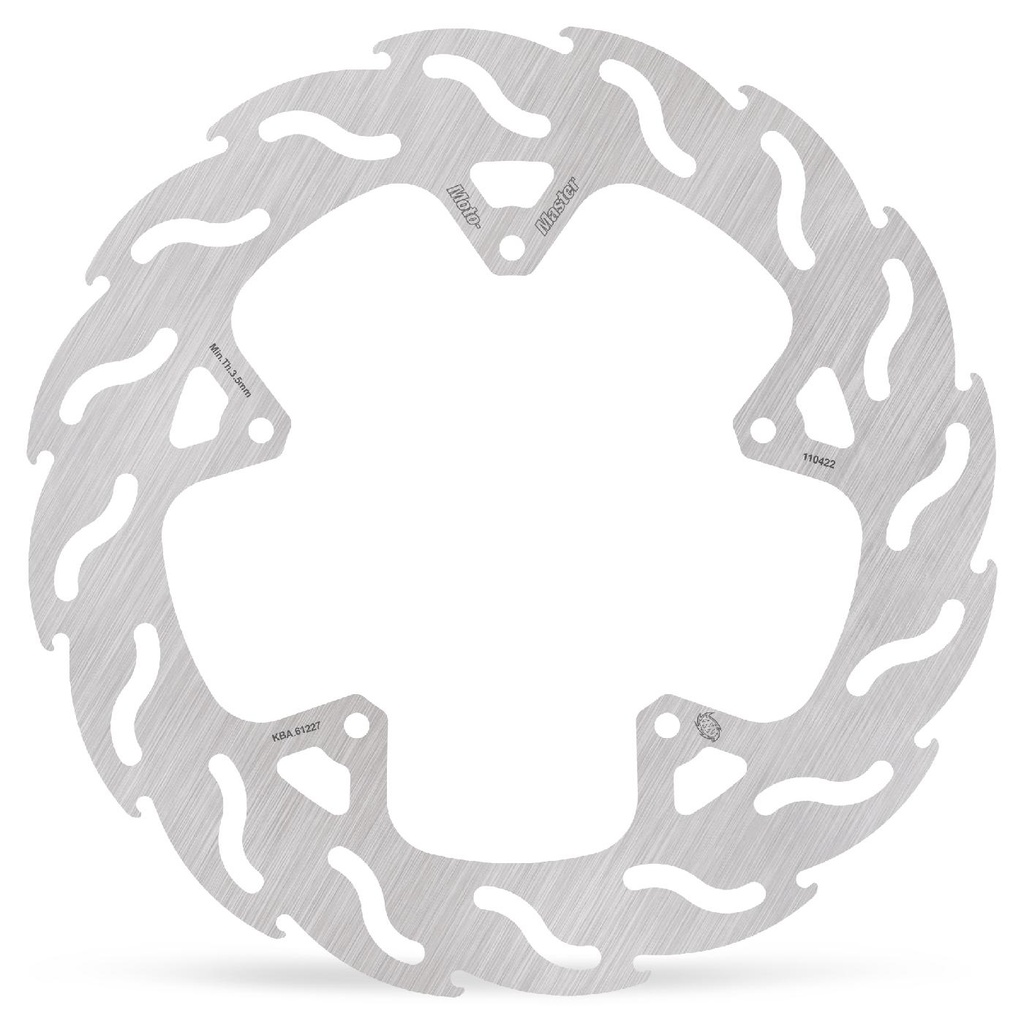 Moto-Master :  Flame front disc right Piaggio (56363R)