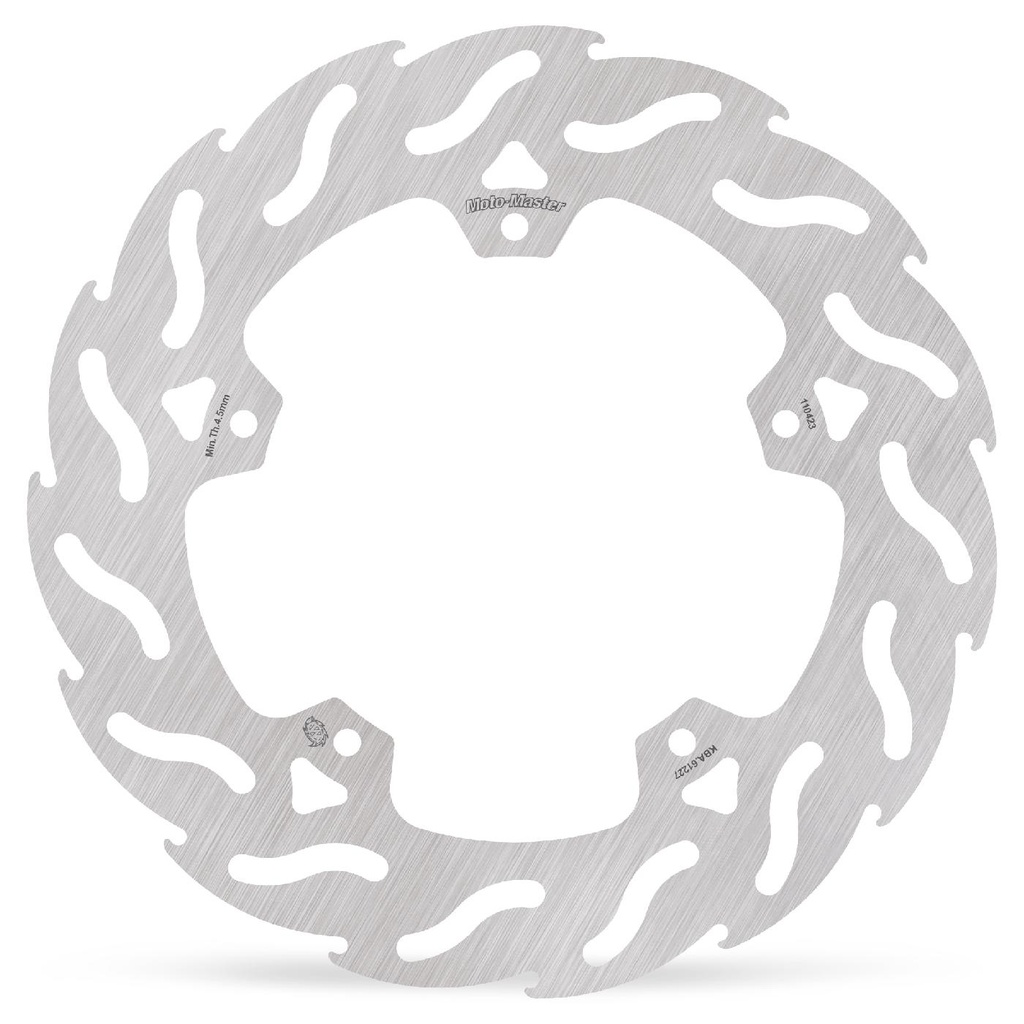 Moto-Master :  Flame front disc left Piaggio (56498R)