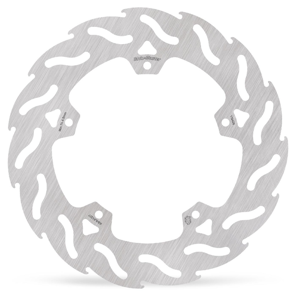 Moto-Master :  Flame rear disc Piaggio