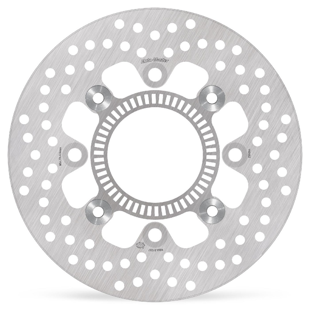 Moto-Master : Halo Road disc | Fixed | Rear | Kawasaki: ER-6F/N ABS, Versys ABS (Incl. ABS ring)
