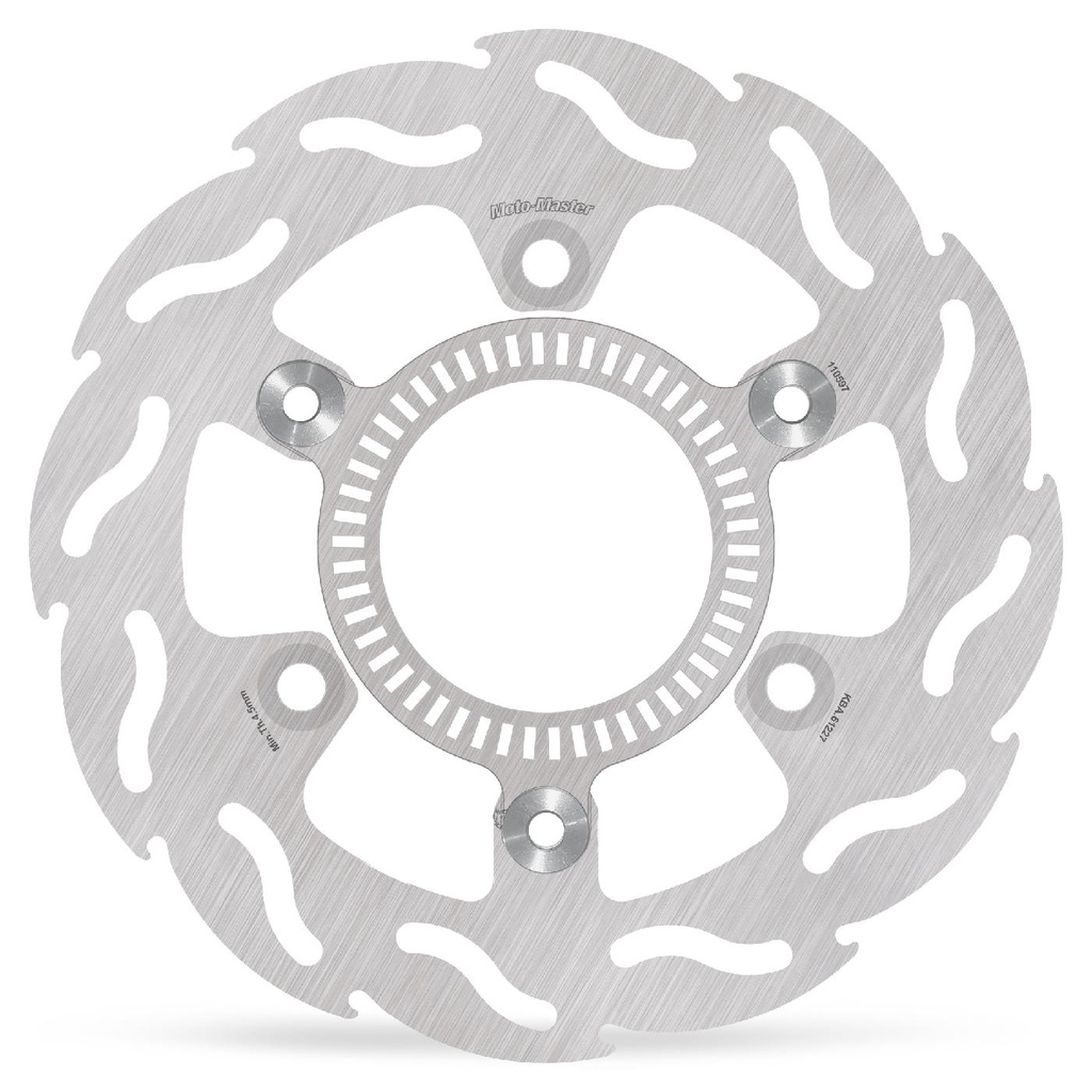 Moto-Master : Flame Road disc | Fixed | Rear | Kawasaki: Ninja 300 (Incl. ABS ring)