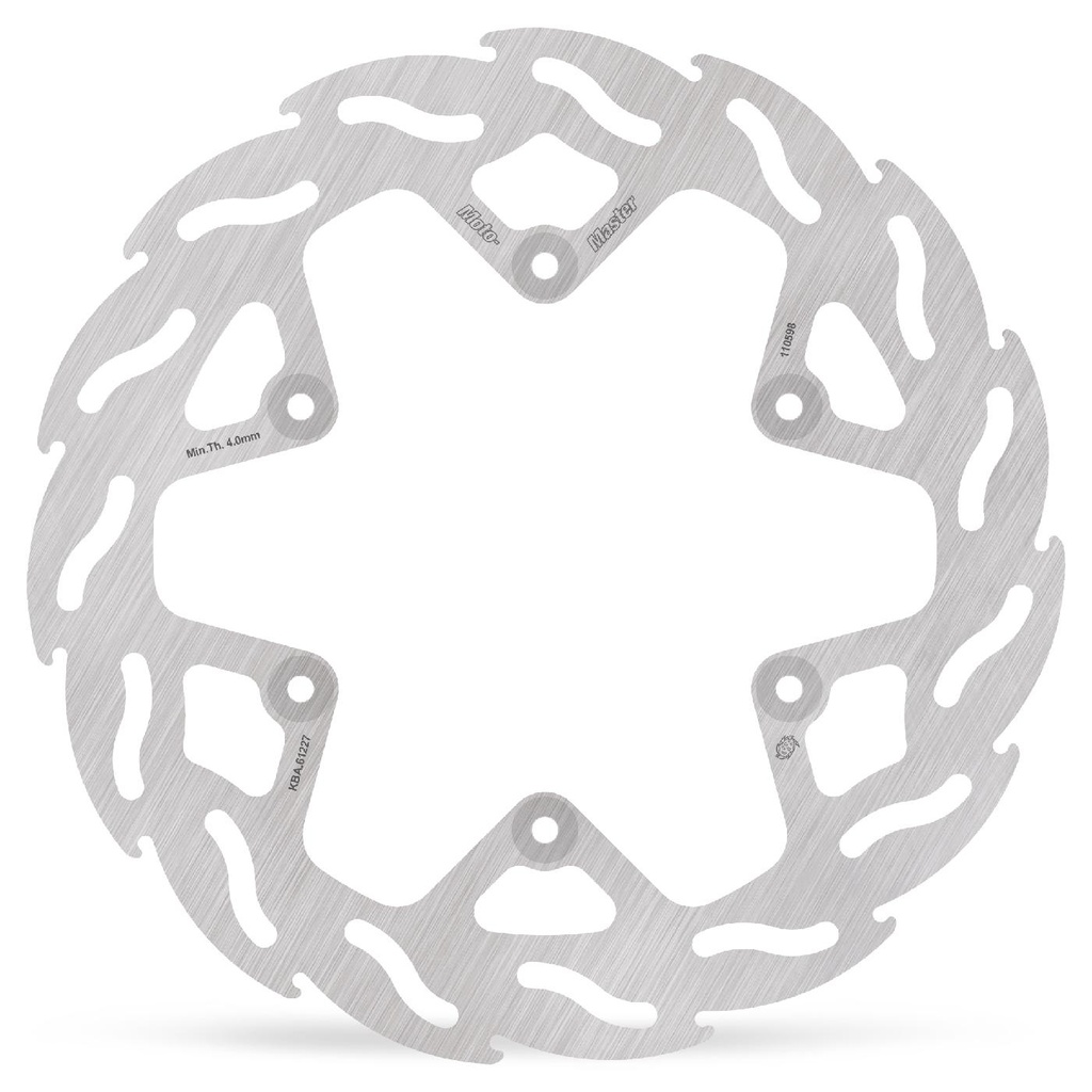 Moto-Master :  Flame rear disc Yamaha: Factory 4.4mm