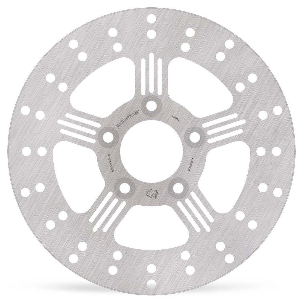 Moto-Master : Adrian Custom disc | Fixed | Rear | Harley-Davidson