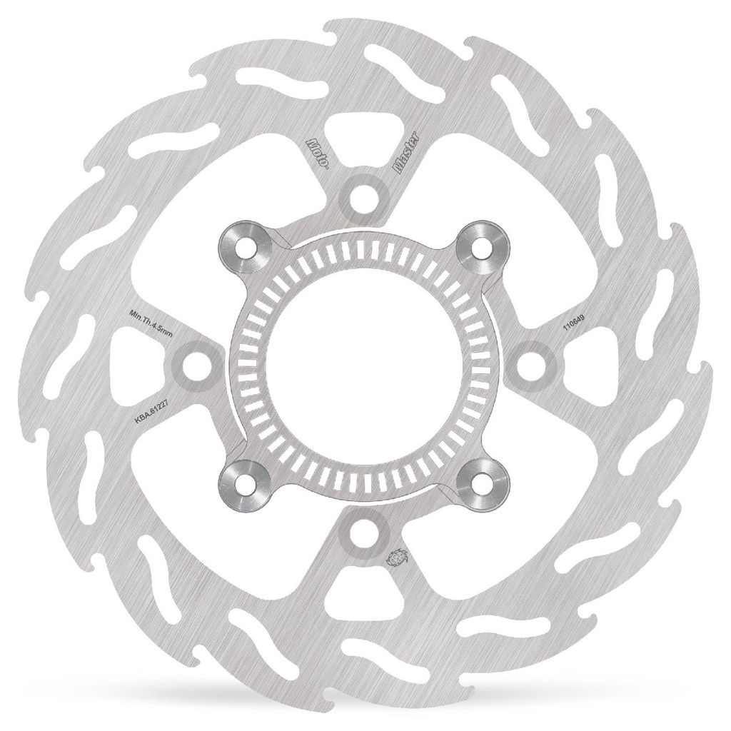 Moto-Master :  Flame rear disc Kawasaki: Versys 650 (including ABS ring)