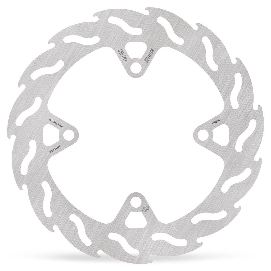 Flame rear disc Kawasaki: Z750/R/ABS, Z1000SX/ABS, ZZR1400/ABS (6mm disc)