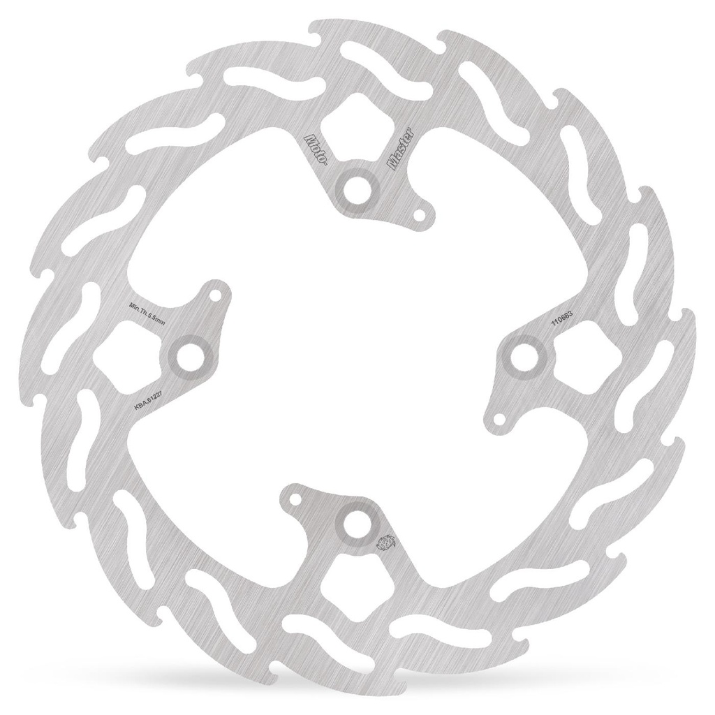 Moto-Master :  Flame rear disc Triumph: T1050 Speed Triple ABS (6mm disc)