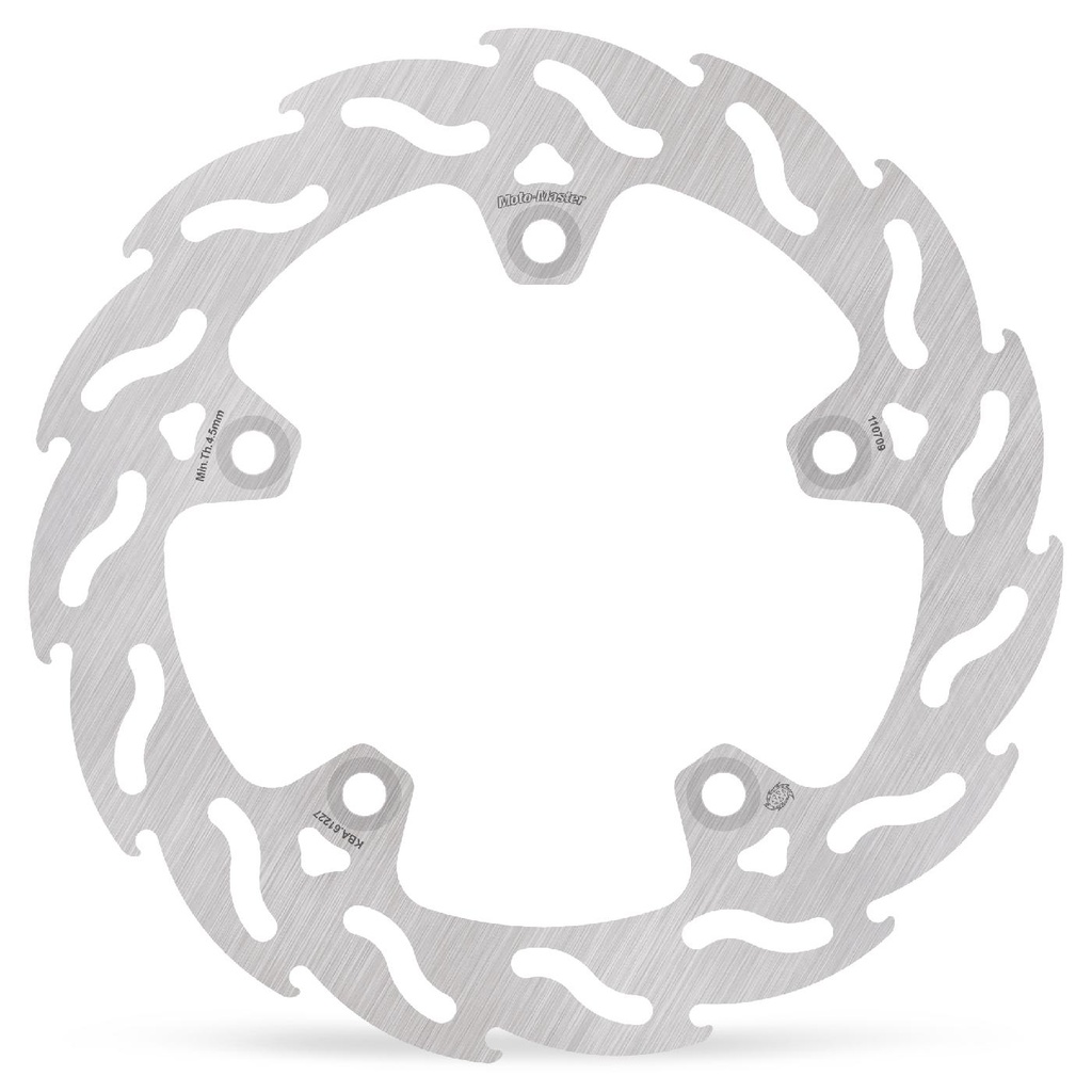 Moto-Master : Flame Road disc | Fixed | Rear | Suzuki: SV650 2007>, SV650S ABS 2007-2012