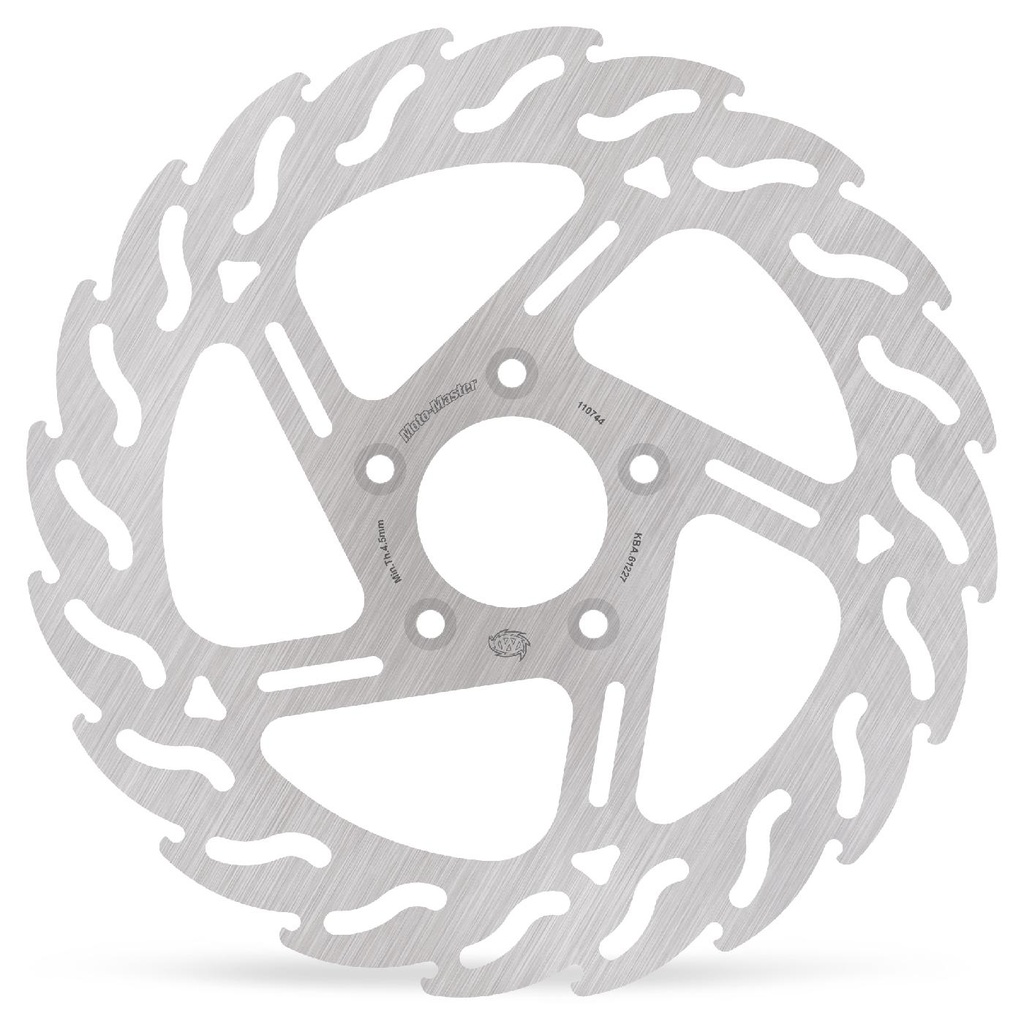 Harley Flame left Ø292 (front, 8.7mm holes)
