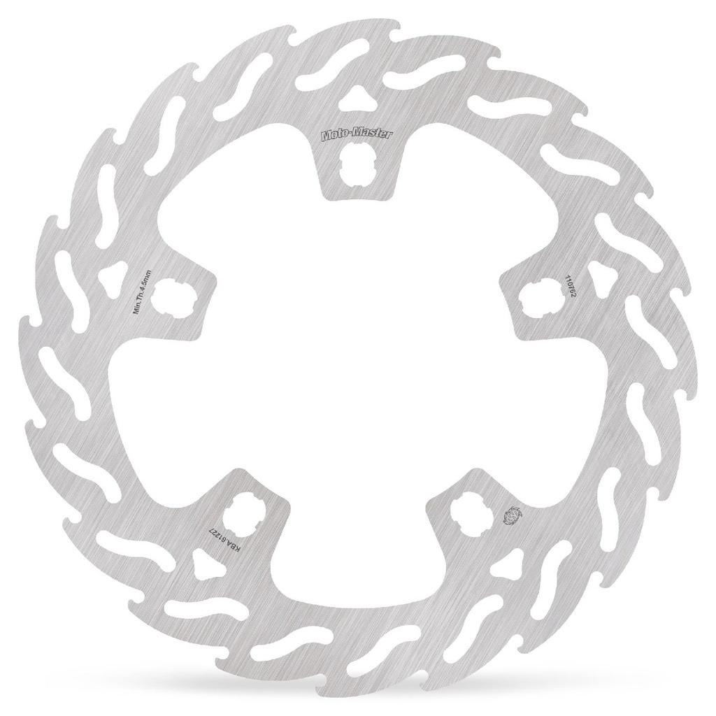 Moto-Master: Flame Road disc | Fixed | Front | Left | Harley-Davidson