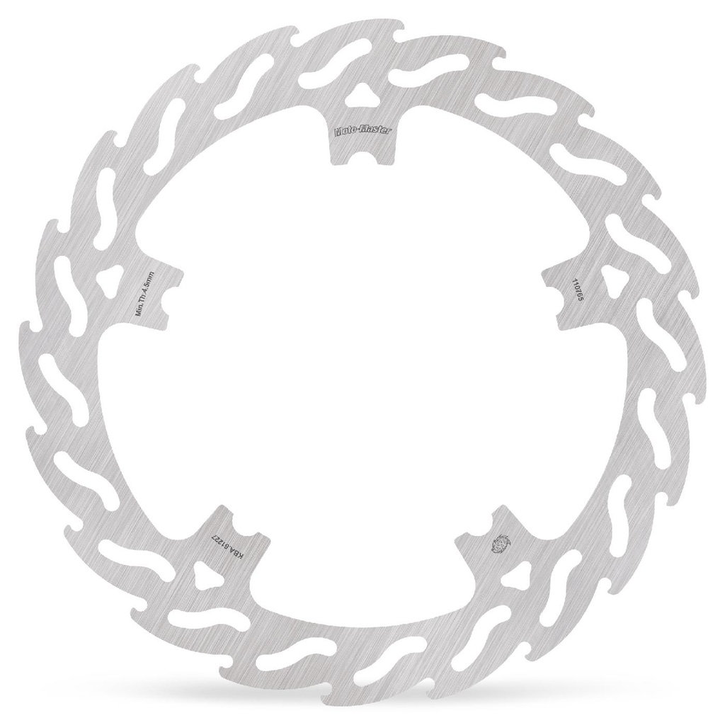 Moto-Master : Flame Road disc | Fixed | Front | Left | Harley-Davidson