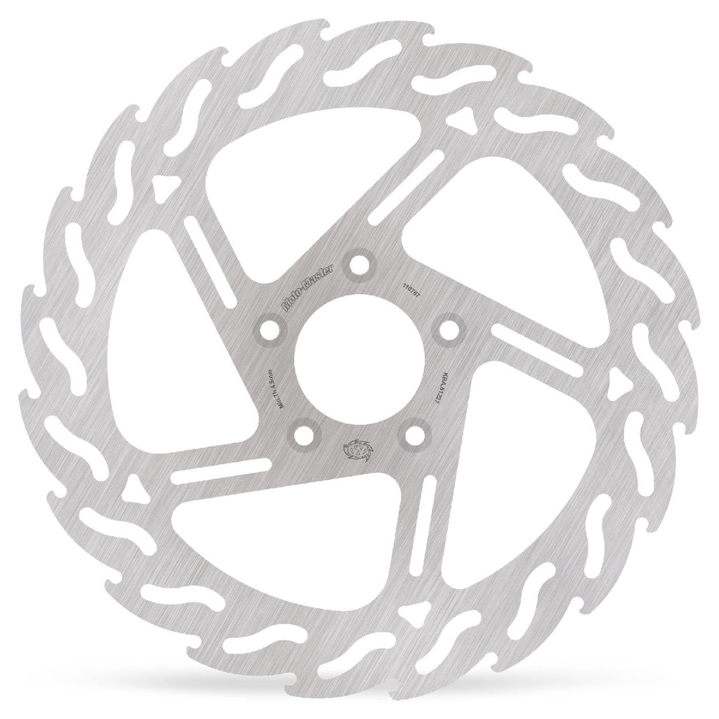 Harley Flame left Ø300 (front, 8.7mm holes)