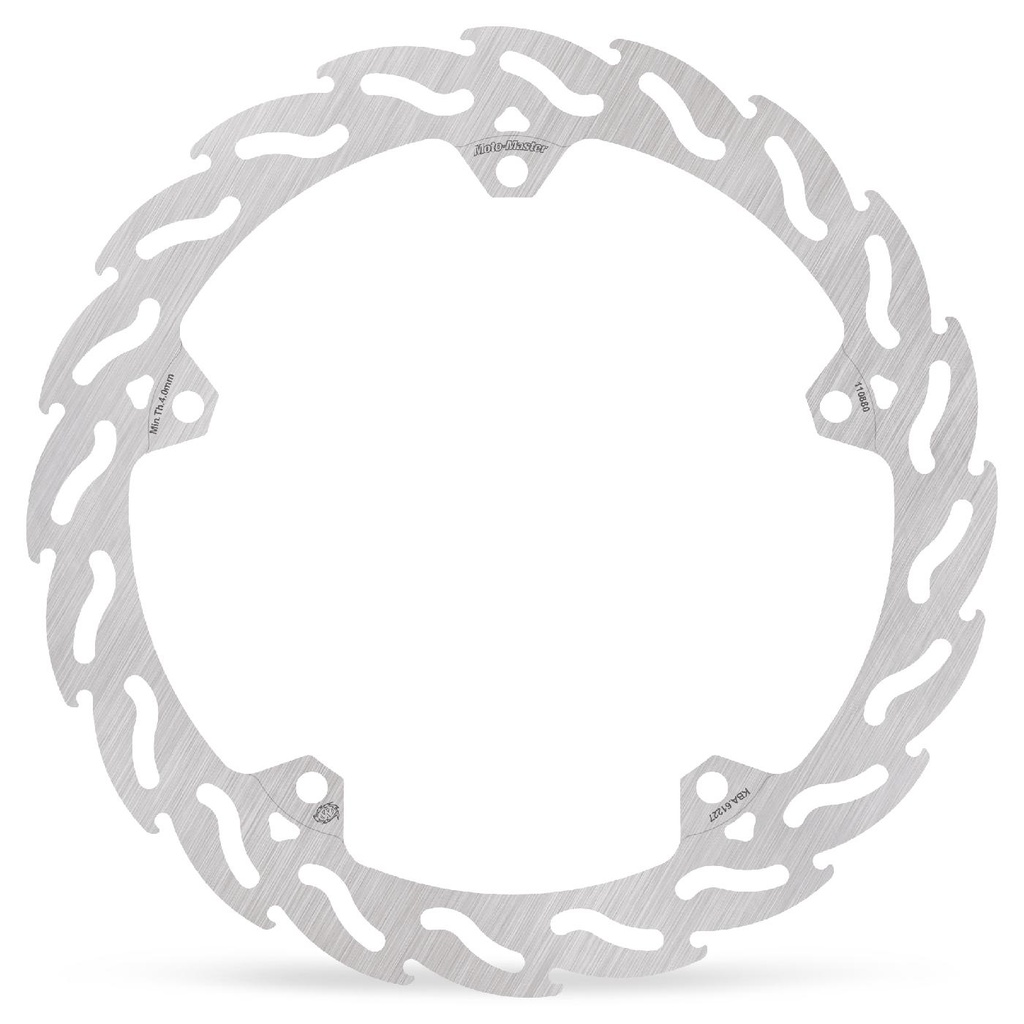 Moto-Master : Flame Road disc | Fixed | Front | Right | Triumph: Trident 660, Tiger Sport 660