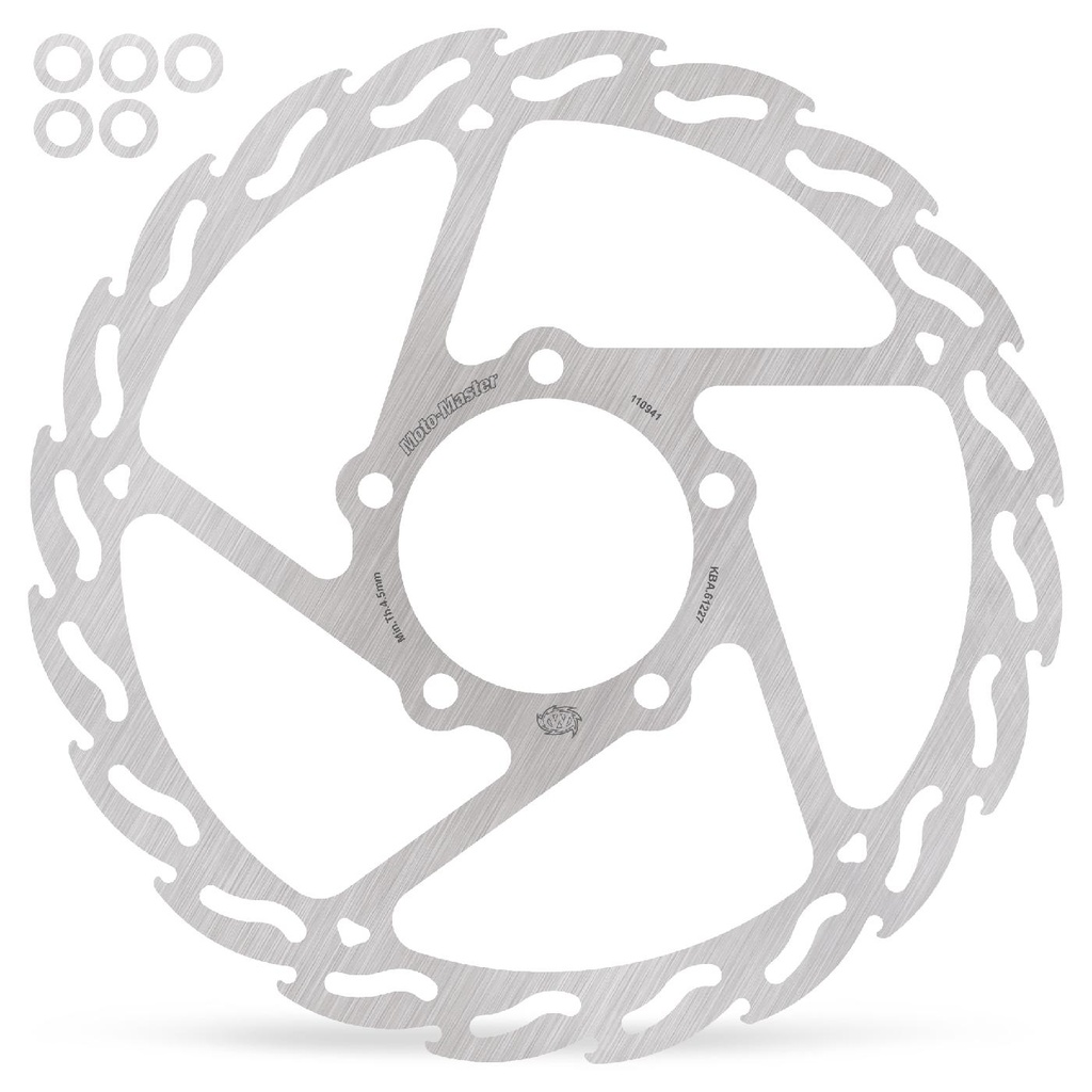 Moto-Master : Flame Road disc | Fixed | Front | Left | KTM: 390 Adventure 2022->
