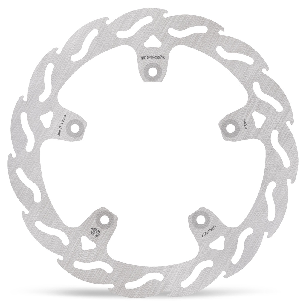 Moto-Master: Flame Road disc | Fixed | Rear | BMW: R1300GS Adventure, Trophy