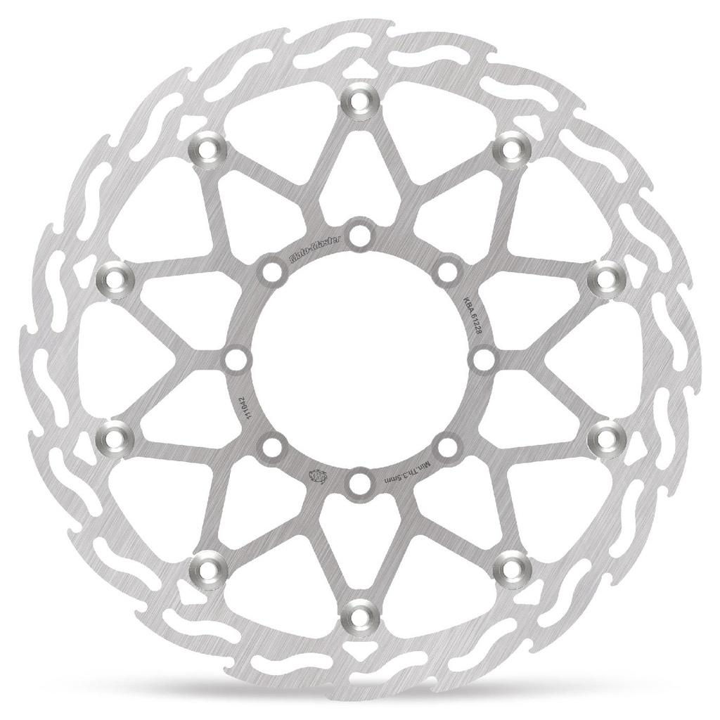 Moto-Master :  Supermoto Street Flame front disc Kawasaki: KDX, KLX, KX