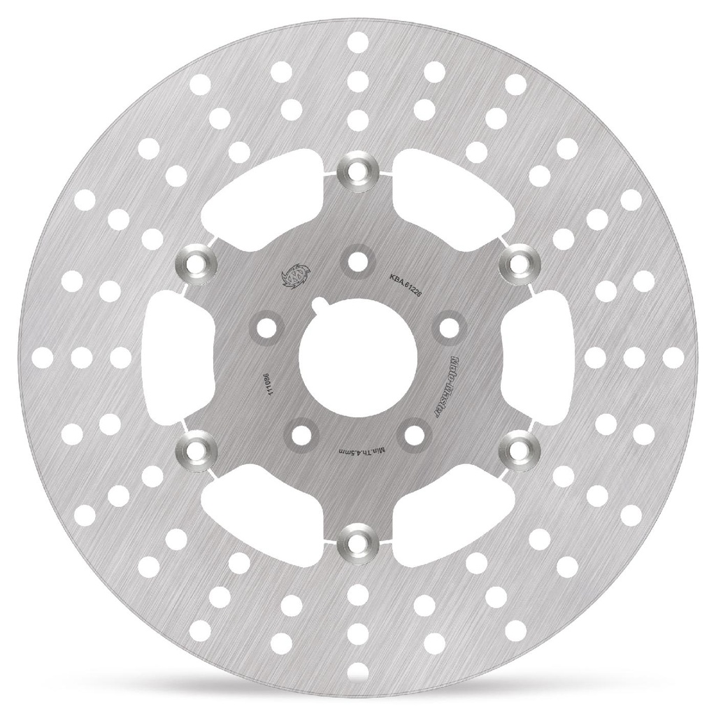 Moto-Master : Adrian Custom disc | Floating | Front | Ø292mm | Harley-Davidson