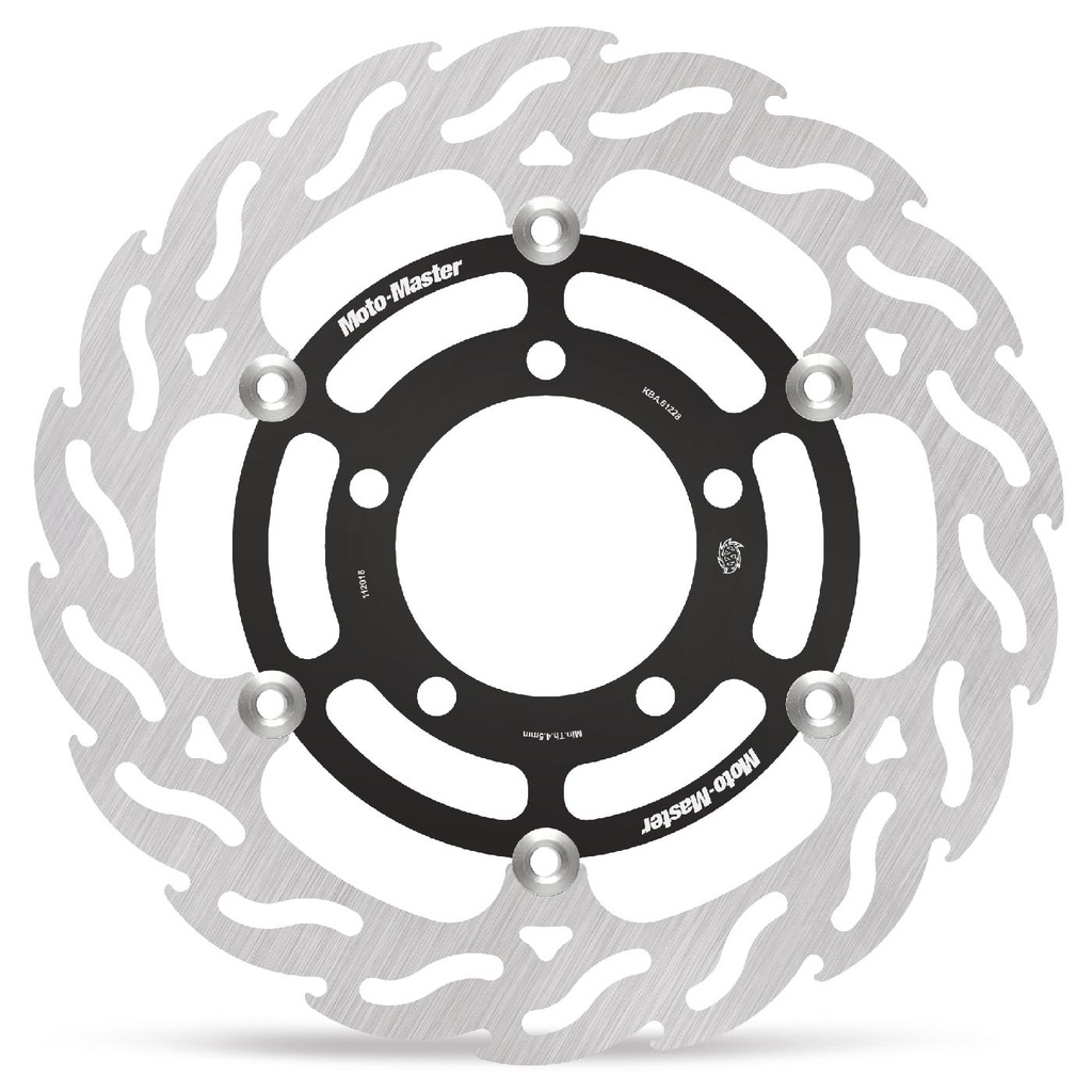 Moto-Master : Flame Road disc | Floating | Front | Left | Kawasaki: ZX-6R/RR/, 636 Ninja