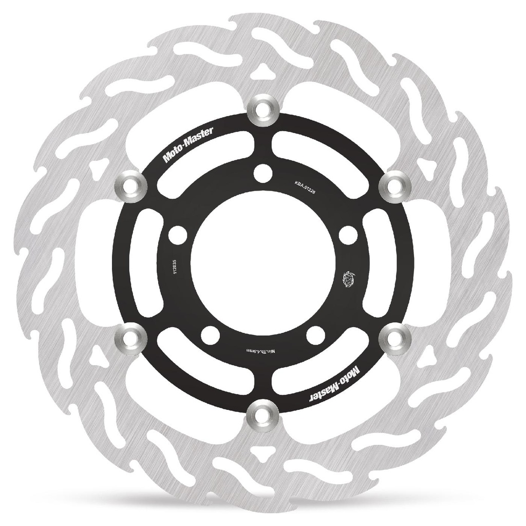 Moto-Master : Flame Road disc | Floating | Front | Right | Kawasaki: ZX-6R/RR/636 Ninja