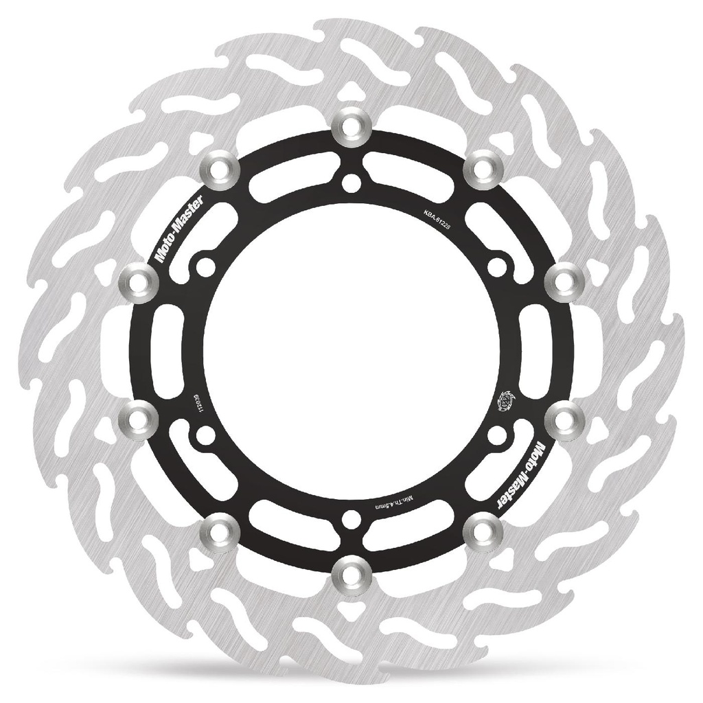 Moto-Master :  Flame front disc right Yamaha: YZF R1-R6, V-Max, FZS1000 Fazer
