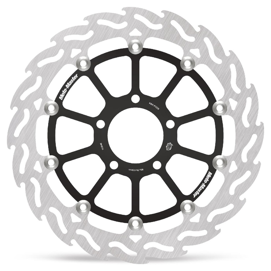 Moto-Master : Flame Road disc | Floating | Front | Right | Suzuki: GSX-R 600/750/1000/1300, TL1000R/S