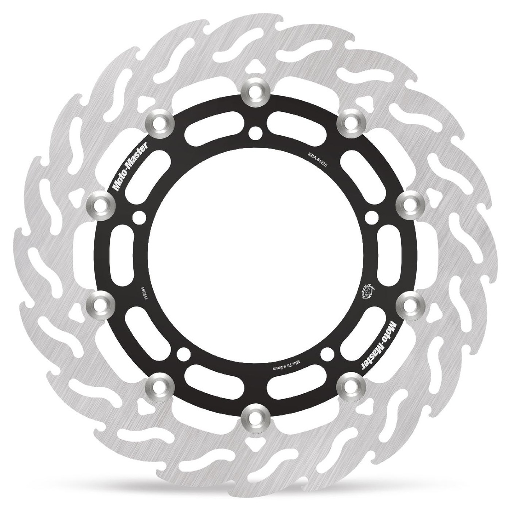 Moto-Master : Flame Road disc | Floating | Front | Left | Yamaha: YZF R6, FZ6, FZ6 600 Fazer/ABS, MT-03, XJ6 Diversion/ABS