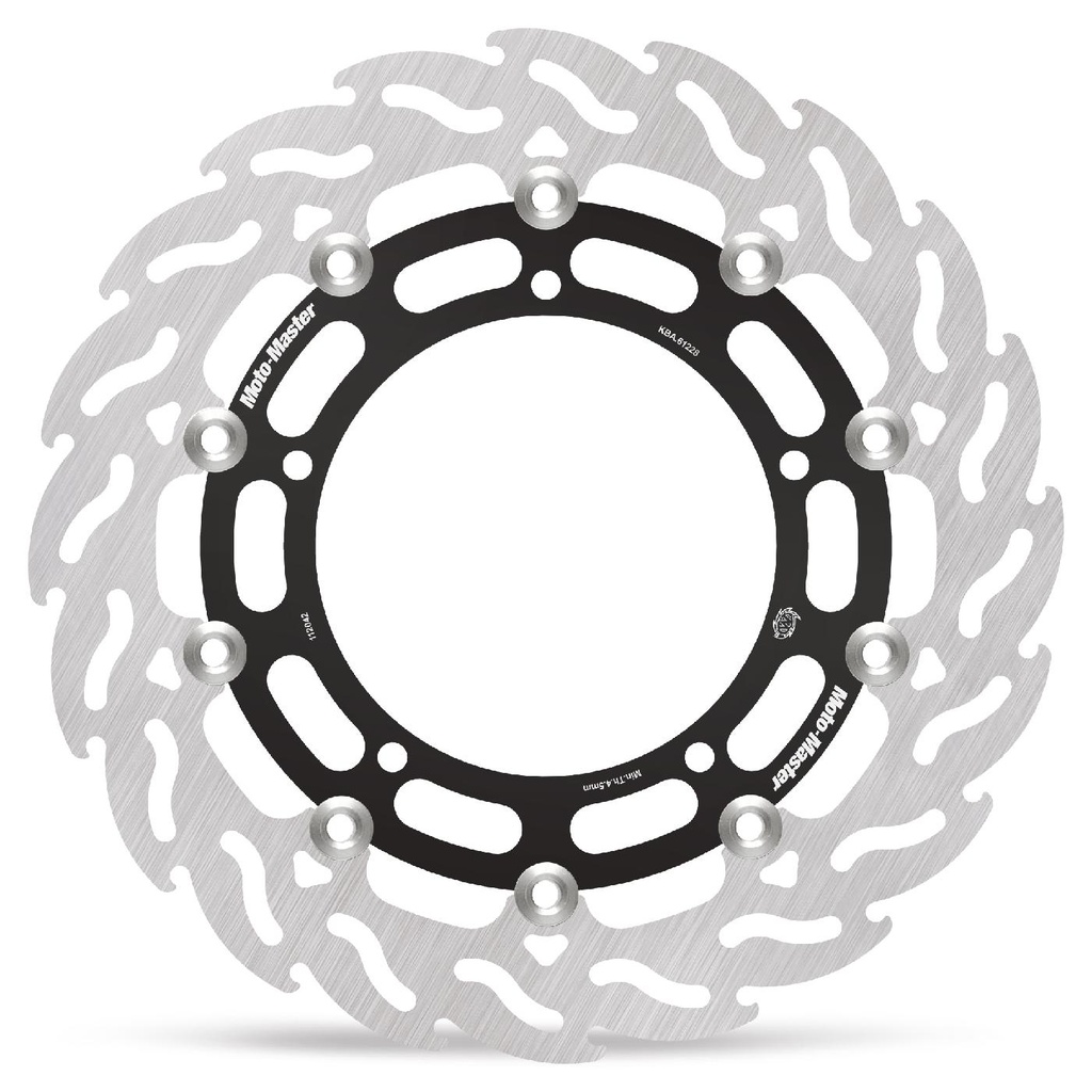 Moto-Master : Flame Road disc | Floating | Front | Right | Yamaha: YZF R6, FZ6, FZ6 600 Fazer/ABS, MT-03, XJ6 Diversion/ABS