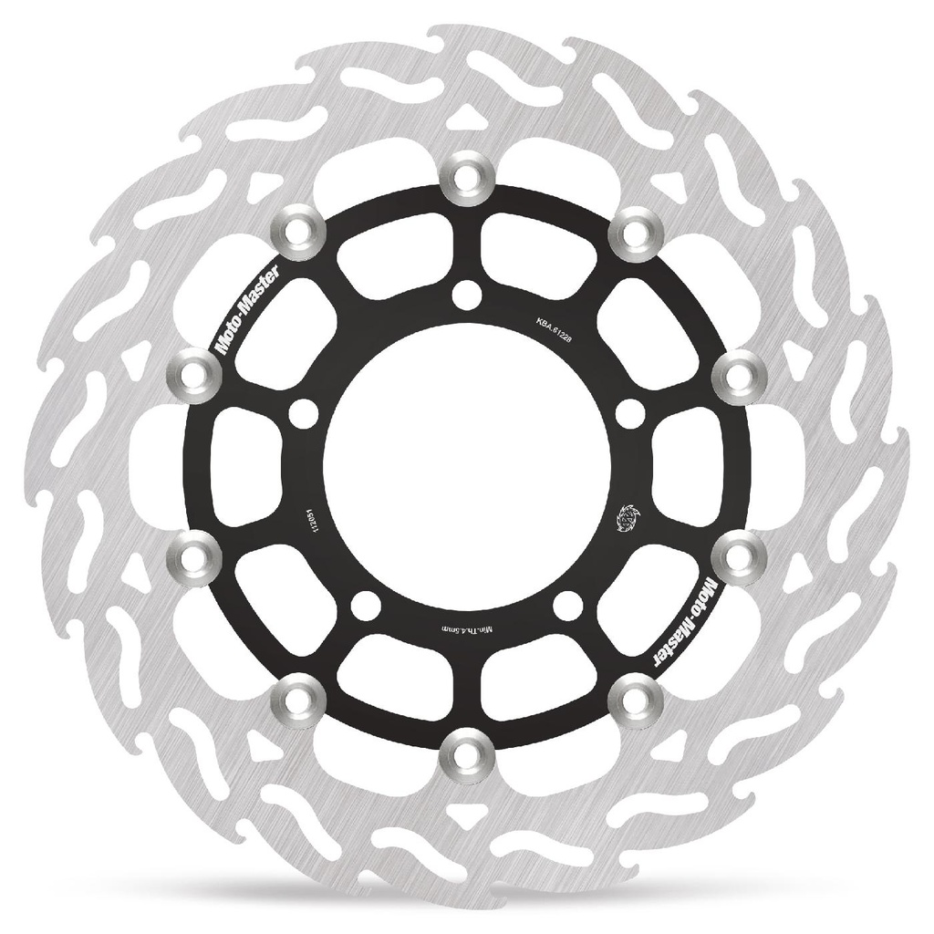 Moto-Master : Flame Road disc | Floating | Front | Right | Suzuki: GSX R600/R750/R1000 K5