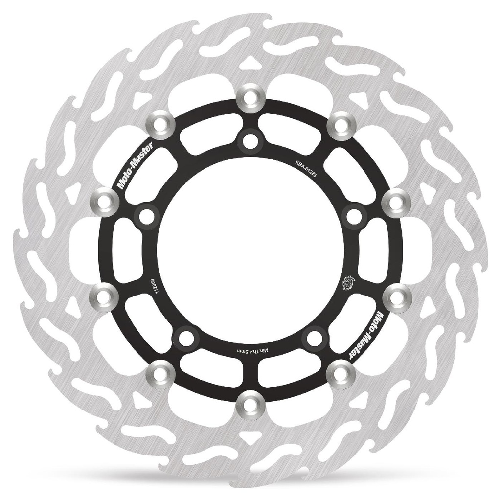 Moto-Master : Flame Road disc | Floating | Front | Left | Suzuki: DL650 ABS, GS600 ABS