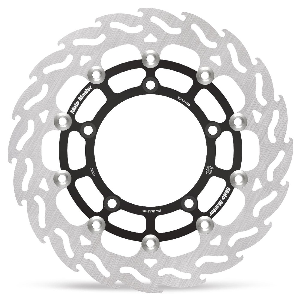 Moto-Master : Flame Road disc | Floating | Front | Right | Suzuki: DL650 ABS, GS600 ABS