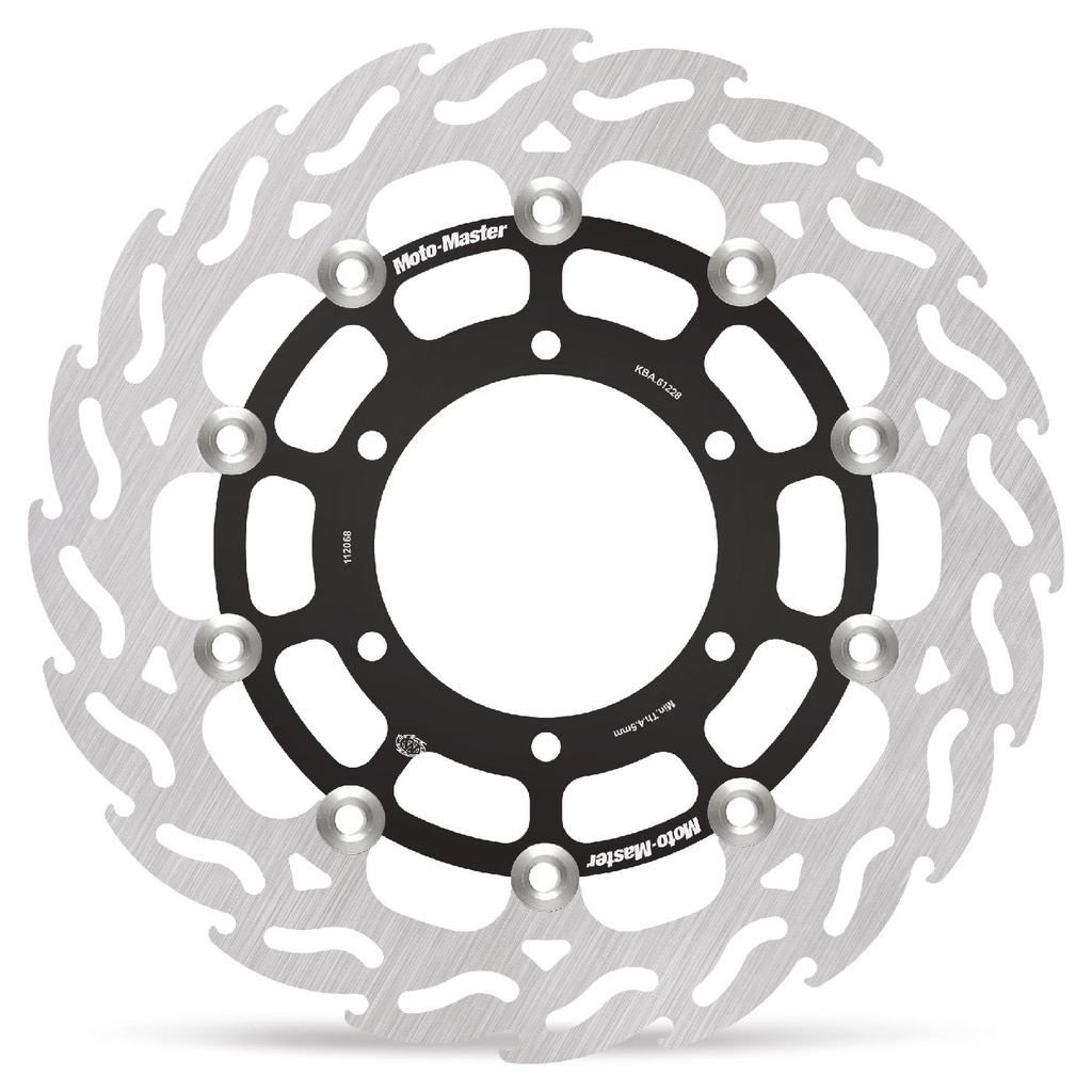 Moto-Master : Flame Road disc | Floating | Front | Left | Suzuki: GSX R600/R750/R1000