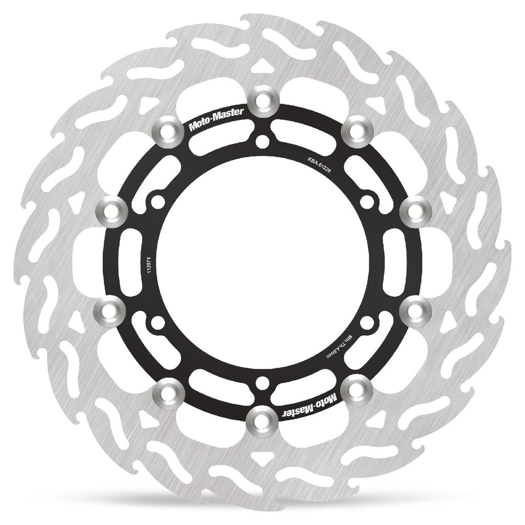 Moto-Master: Flame Road disc | Floating | Front | Right | Yamaha: MT-01 07-08