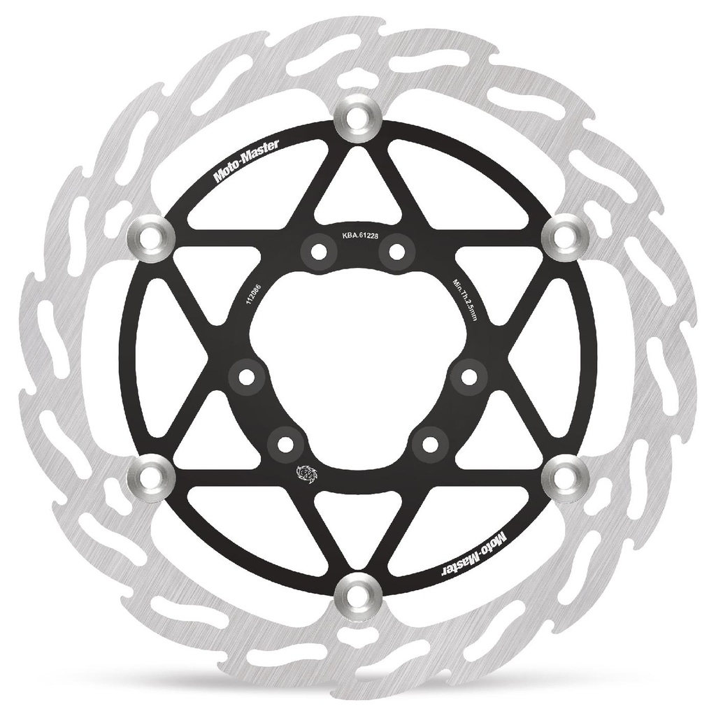 Moto-Master : Flame MX disc | Floating | Front | Ø270mm | Black | TM