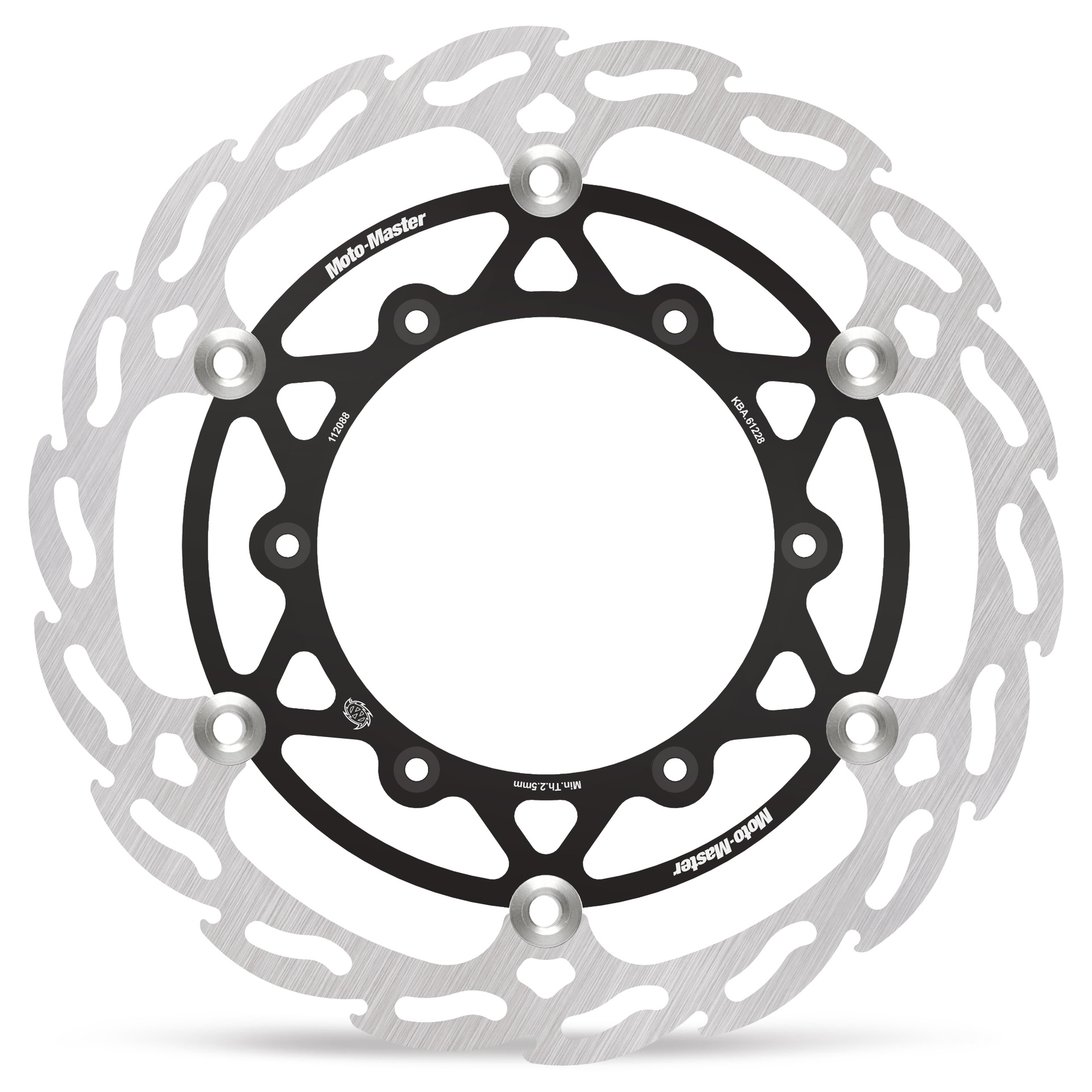[112088] Moto-Master : Flame MX disc | Floating | Front | Ø270mm | Black | Yamaha: YZ/YZF