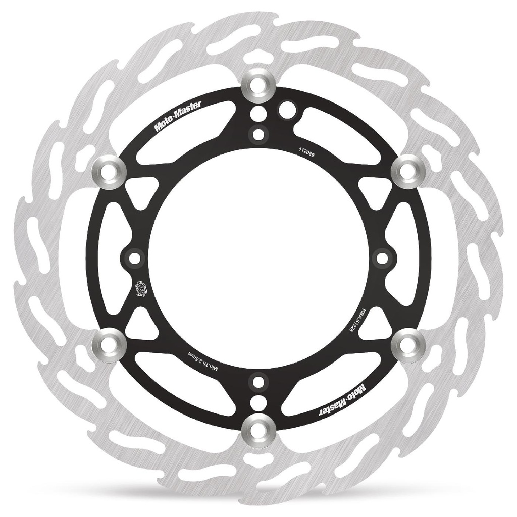 Moto-Master : Flame MX disc | Floating | Front | Ø270mm | Black | Husqvarna