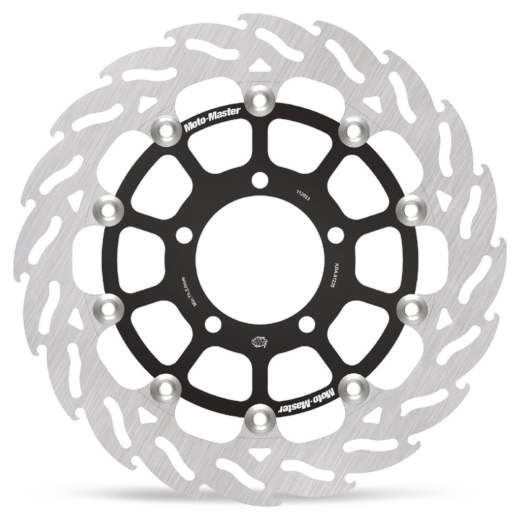 Moto-Master : Racing Flame Road disc | Floating | Front | Right | Kawasaki: ZX14R