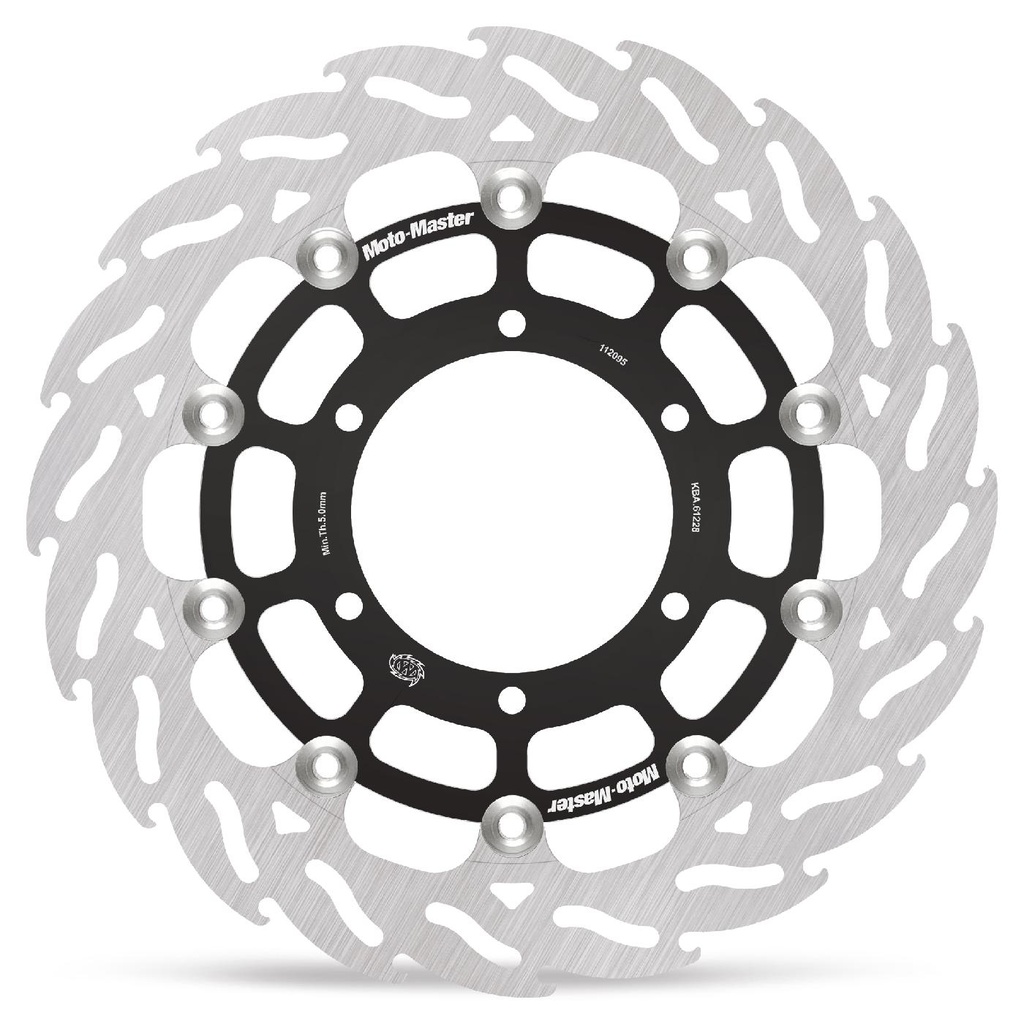 Moto-Master : Racing Flame Road disc | Floating | Front | Right | Suzuki GSXR 600-750 2008