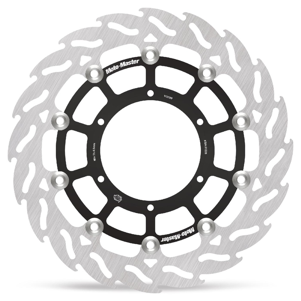 Moto-Master : Flame Road disc | Floating | Front | Right | BMW: G650GS, F800GS
