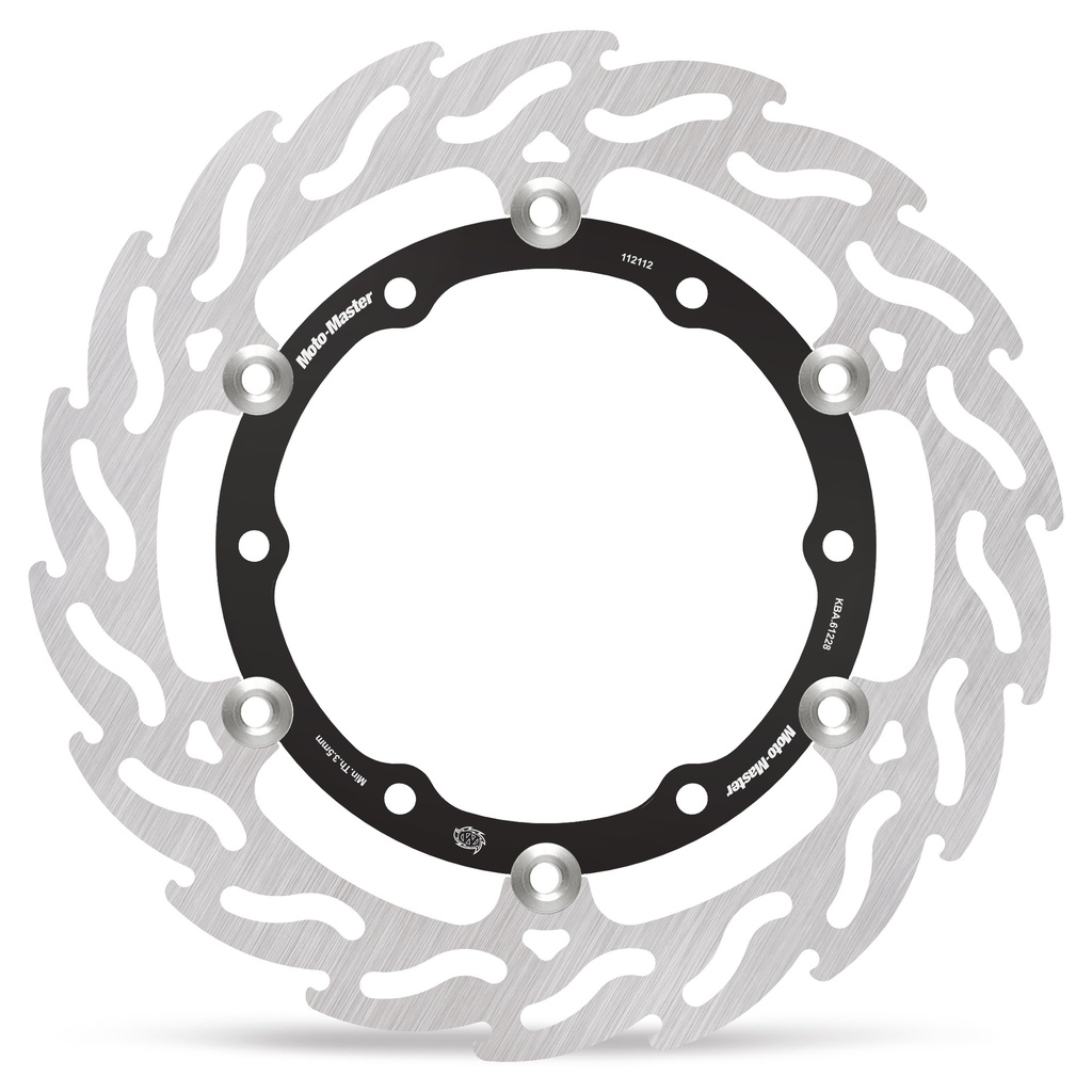 Moto-Master: Flame Scooter disc | Floating | Front | Left | Yamaha: XP T-max 500